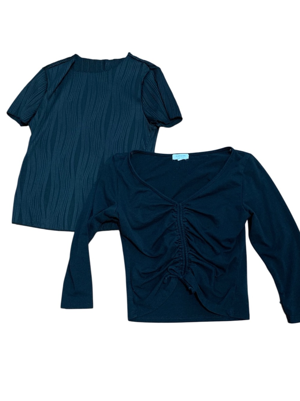 Black Crop Top Bundle size Small